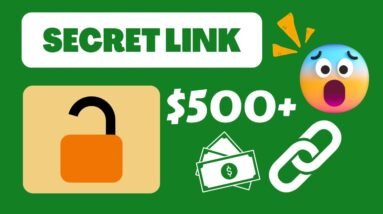How To Make $500+ Using A "Secret Link" This Is Available Worldwide (Make Money Online)