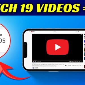 Earn $57 Per HOUR By Just Watching YouTube Videos! (Make Money Online 2022)