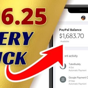 Earn FREE PayPal Money By Watching Videos (Make Money Online 2021)