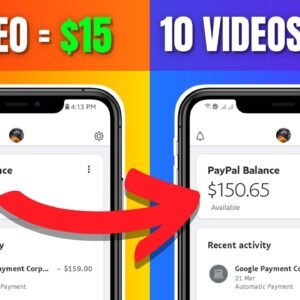 Get Paid $150 To Watch Videos 2021 (Earn FREE PayPal Money For Watching Online)