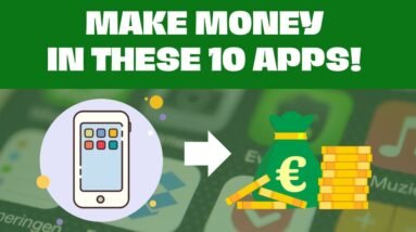 The Best 10 Apps That Pay You Money?!! (Make Money Online)