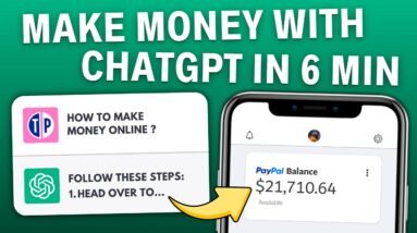 ChatGPT: How I made $21,710 in 7 Days! (Make Money Online With Chat GPT) | 2023
